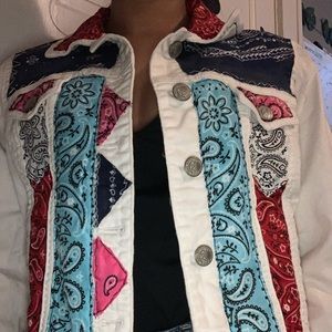 Custom bandana jacket